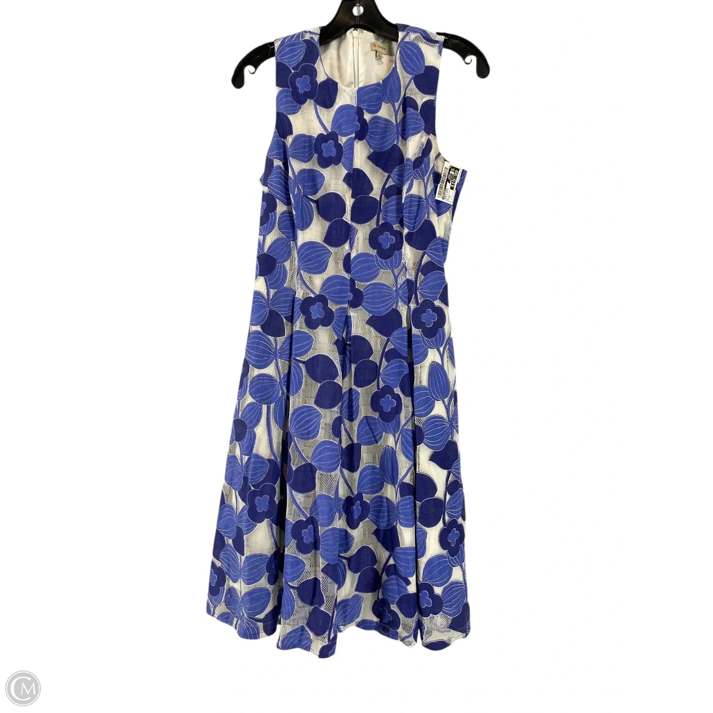 Dress Work By Cremieux In Blue & White, Size: 4