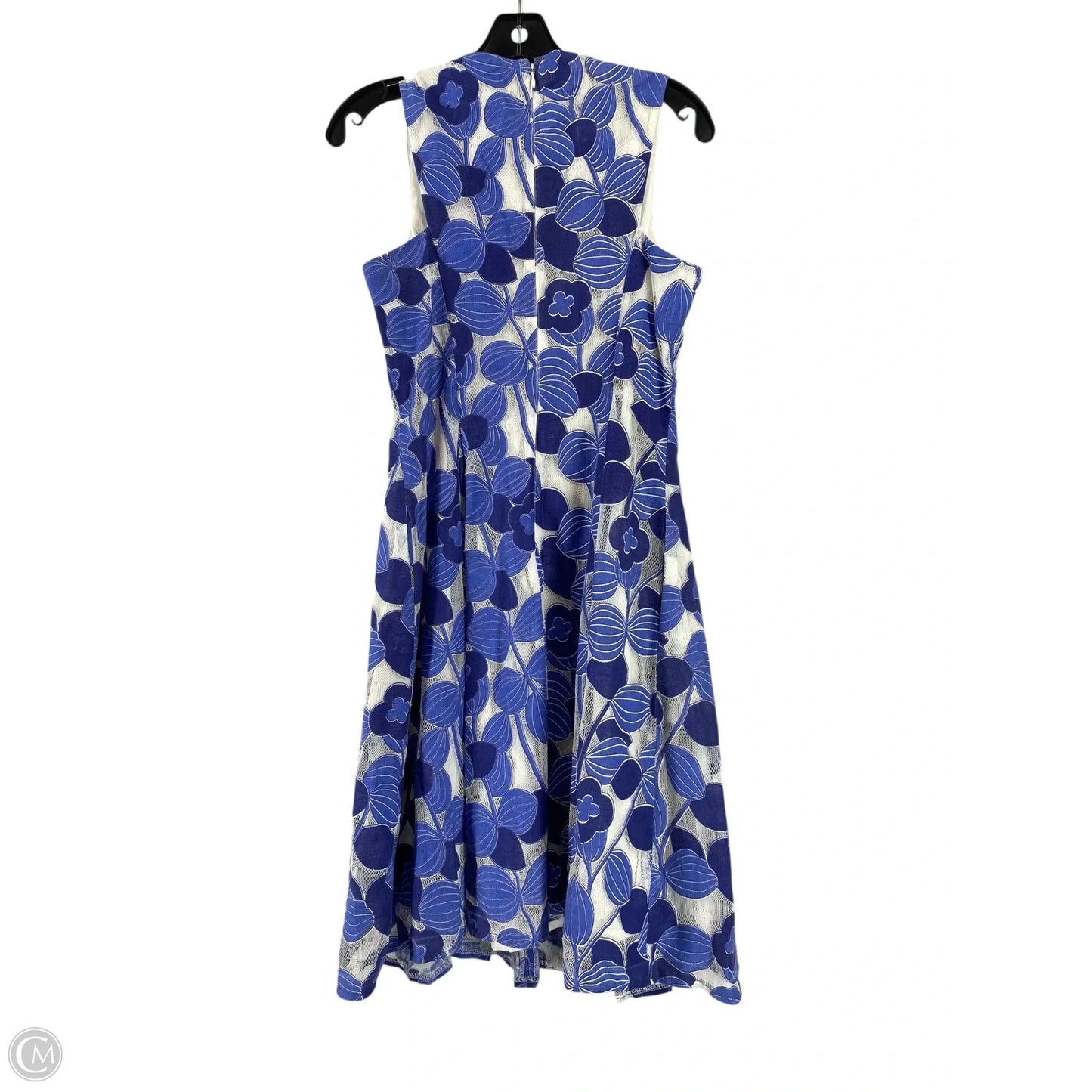 Dress Work By Cremieux In Blue & White, Size: 4
