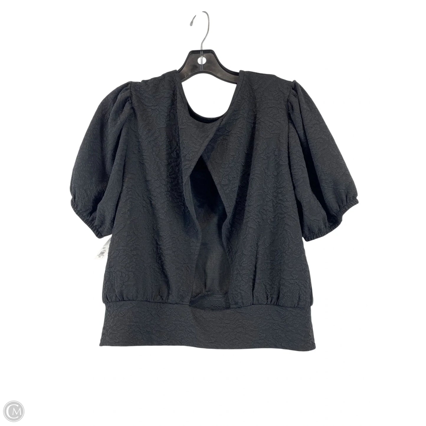 Top Short Sleeve By So In Black, Size: Xl