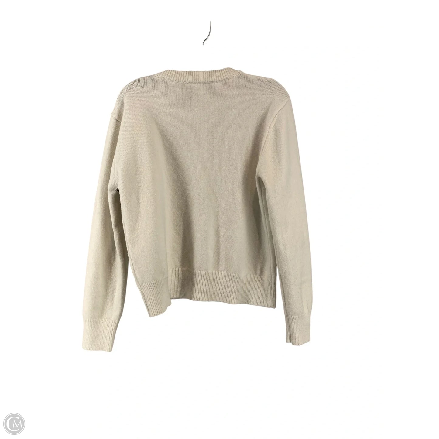 Cardigan By Cme In White, Size: L