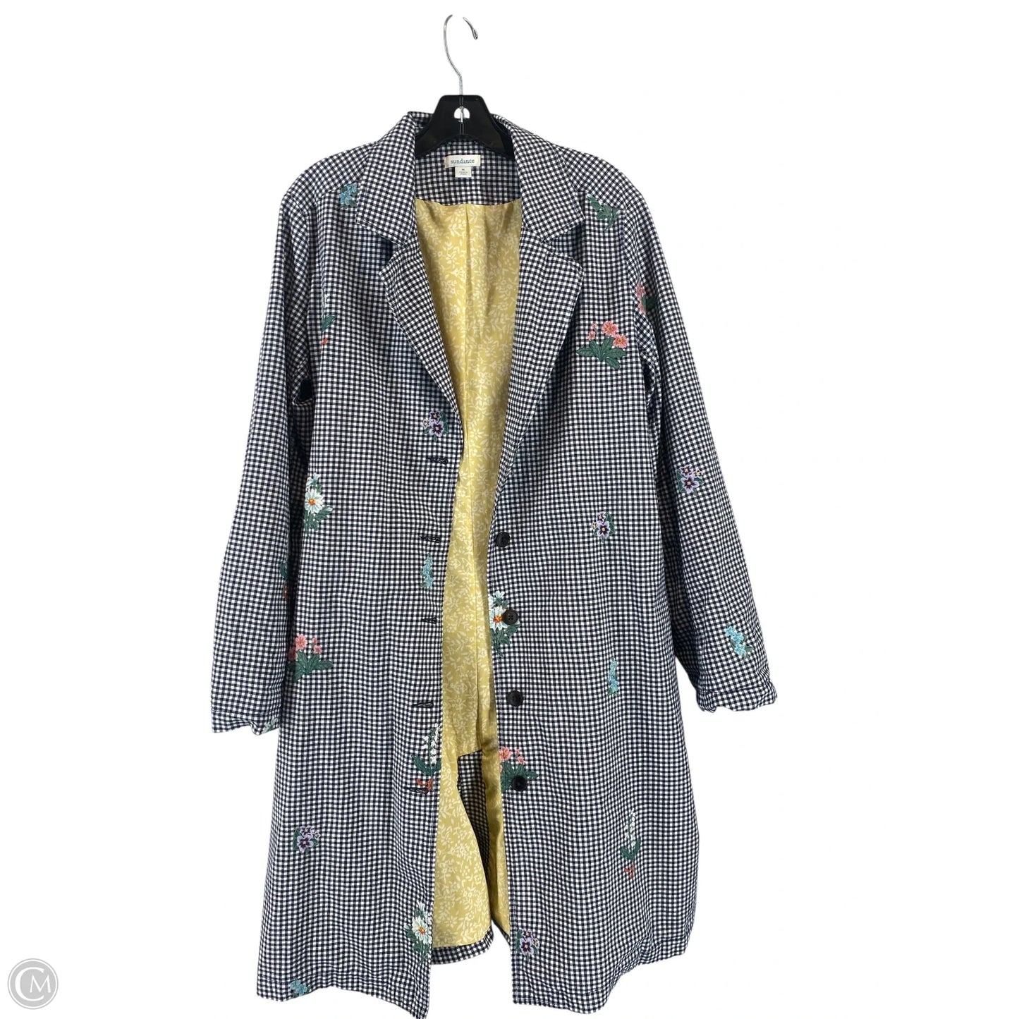 Blazer By Sundance In Checkered Pattern, Size: M