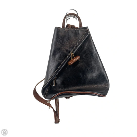 Backpack Leather By Cmb, Size: Medium