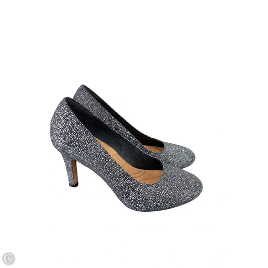 Shoes Heels Kitten By Clarks In Polkadot Pattern, Size: 8.5