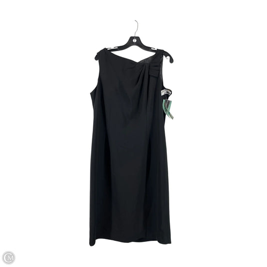 Dress Work By Jones Wear In Black, Size: 16