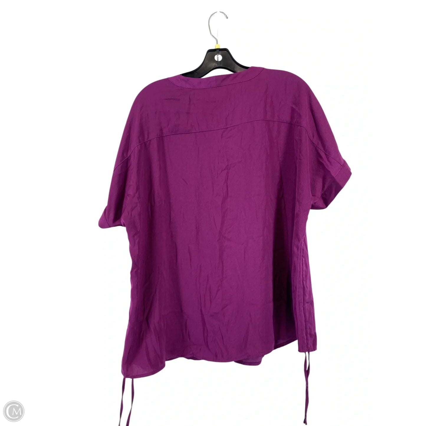 Top Short Sleeve By Chicos In Purple, Size: 2