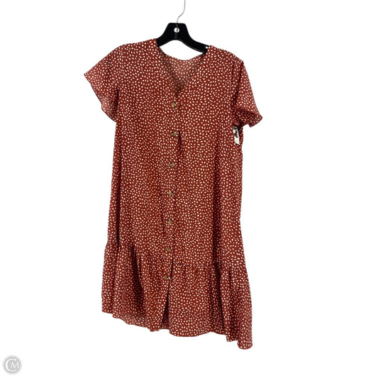 Dress Casual Short By Cmc In Red, Size: S