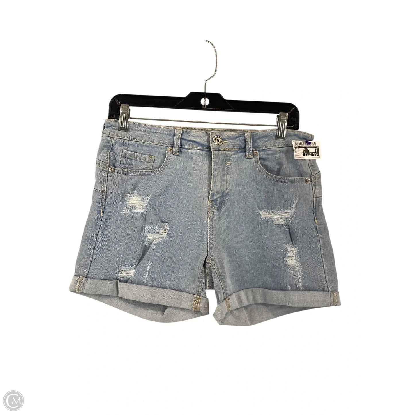 Shorts By Muse In Blue Denim, Size: L