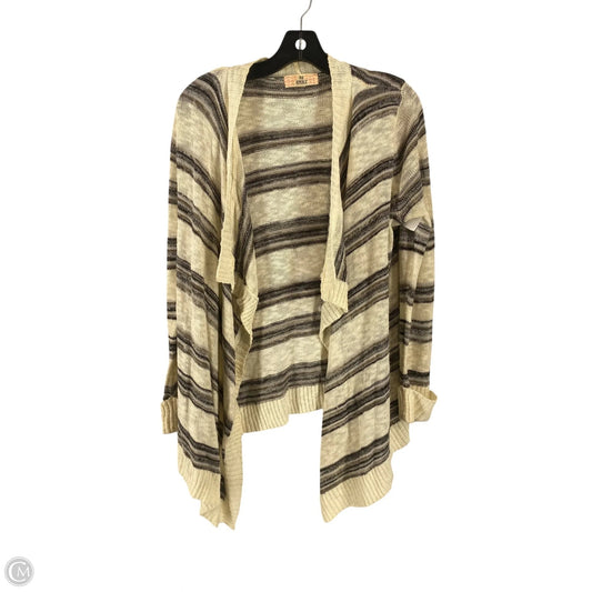 Cardigan By Pink Republic In Cream, Size: S