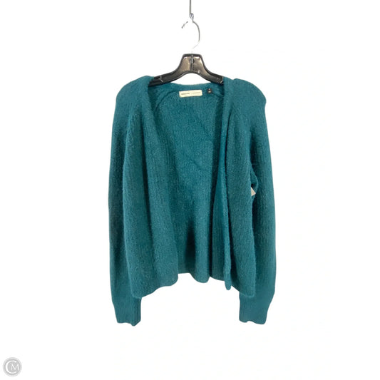 Sweater Cardigan By Anthropologie In Green, Size: M