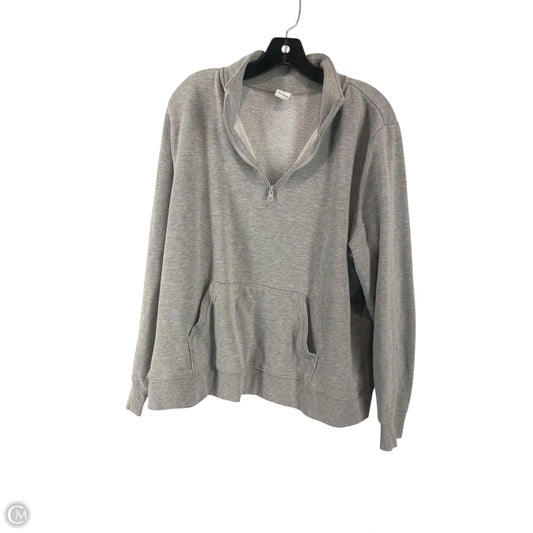 Sweatshirt Collar By Cme In Grey, Size: 2x