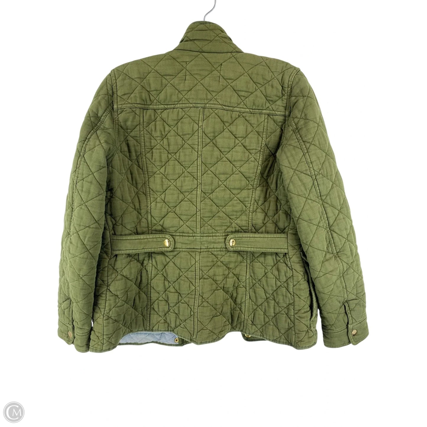 Jacket Puffer & Quilted By J. Crew In Green, Size: Xs