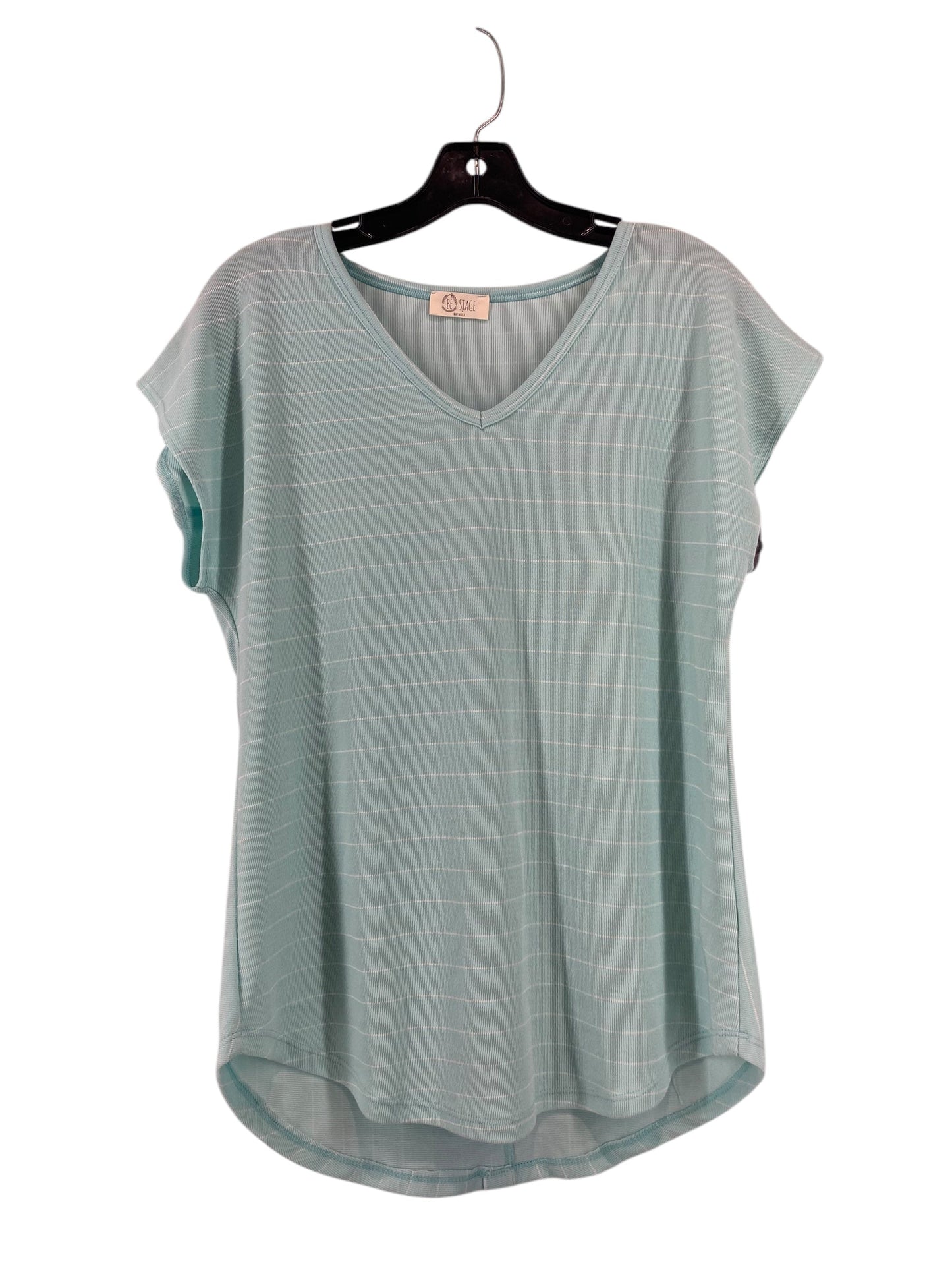 Top Short Sleeve By Clothes Mentor In Teal, Size: S