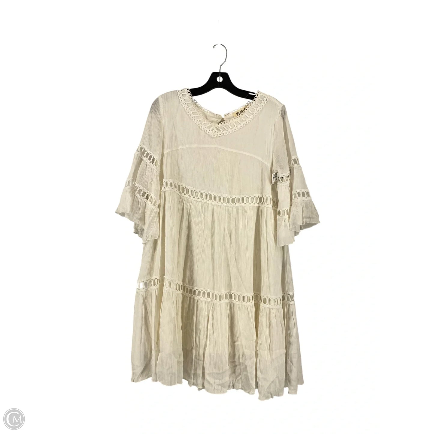 Dress Casual Midi By Listicle In White, Size: M