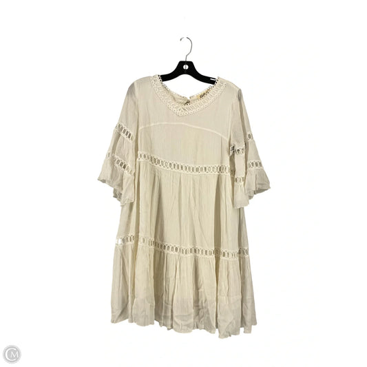 Dress Casual Midi By Listicle In White, Size: M