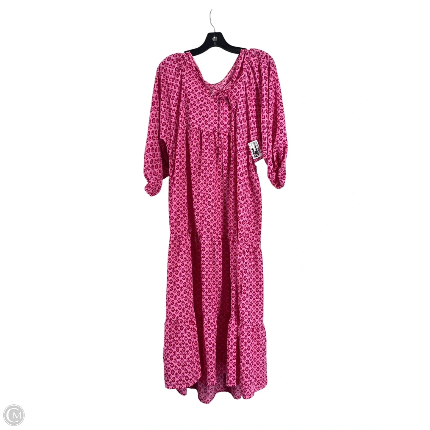 Dress Casual Maxi By Cmc In Pink, Size: S