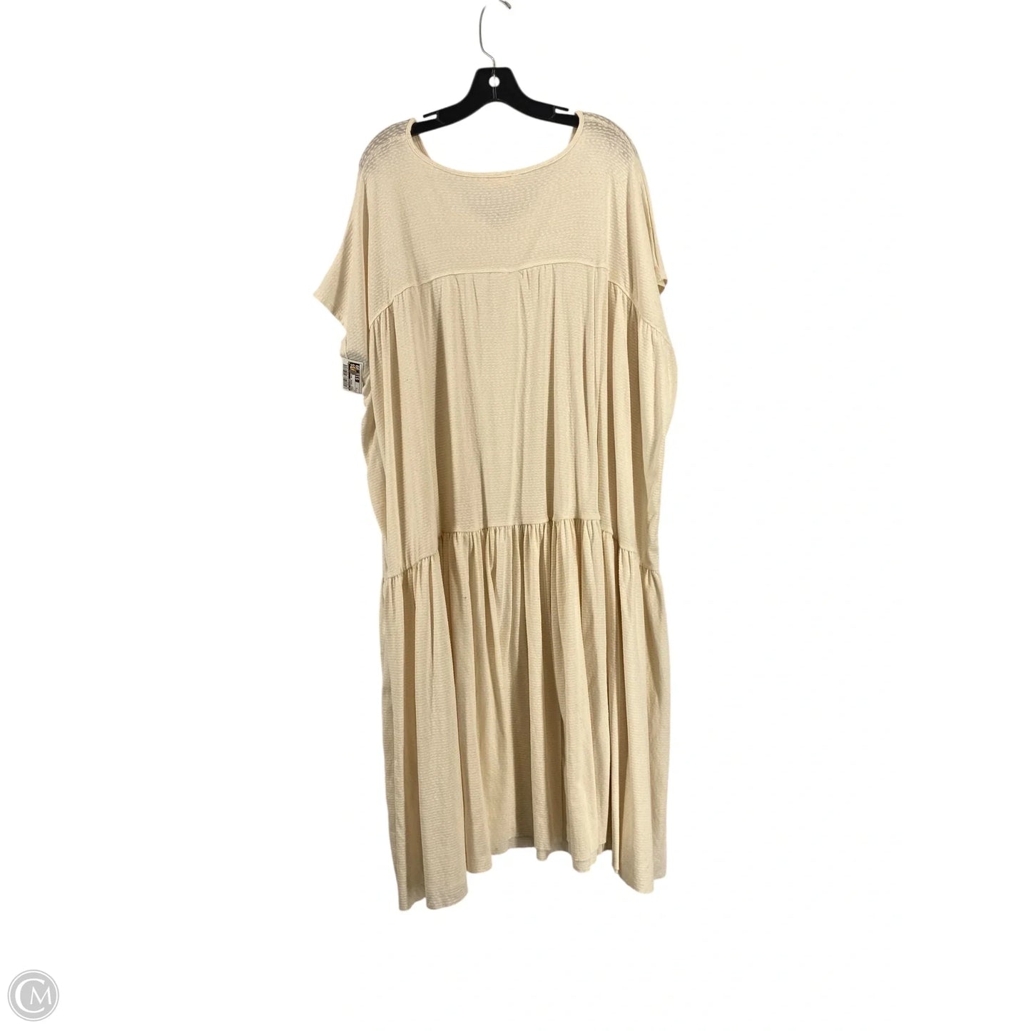 Dress Casual Maxi By By Together In Cream, Size: M