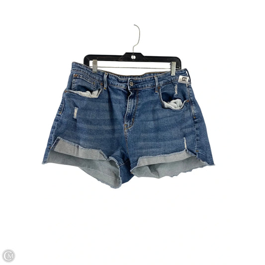 Shorts By Denizen By Levis In Blue Denim, Size: 18