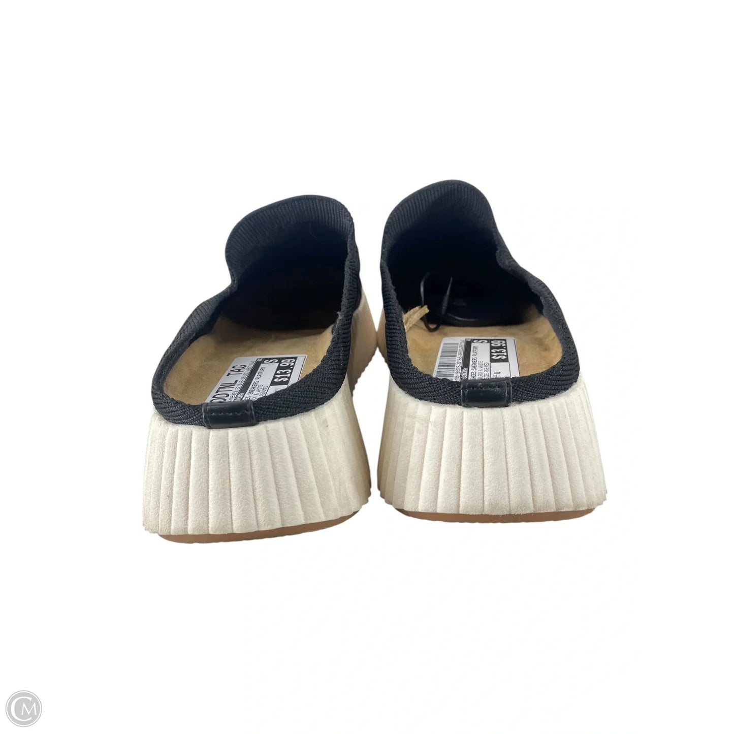 Shoes Sneakers Platform By Sonoma In Black & White, Size: 8