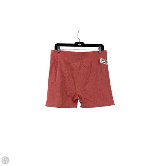 Athletic Shorts By Cmc In Coral, Size: 3x
