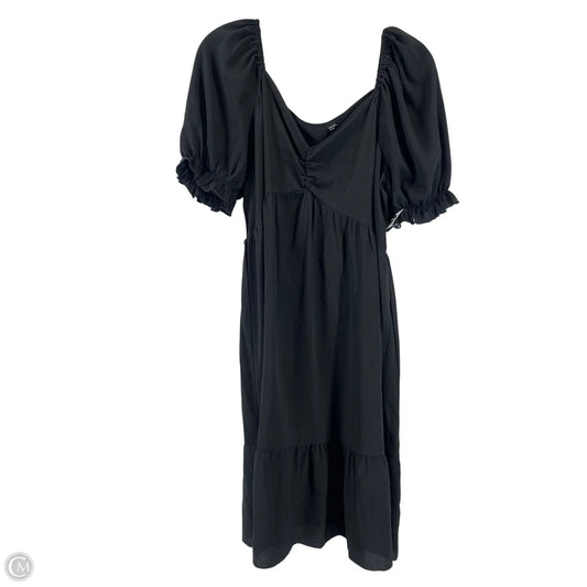 Dress Casual Short By Shein In Black, Size: Xl