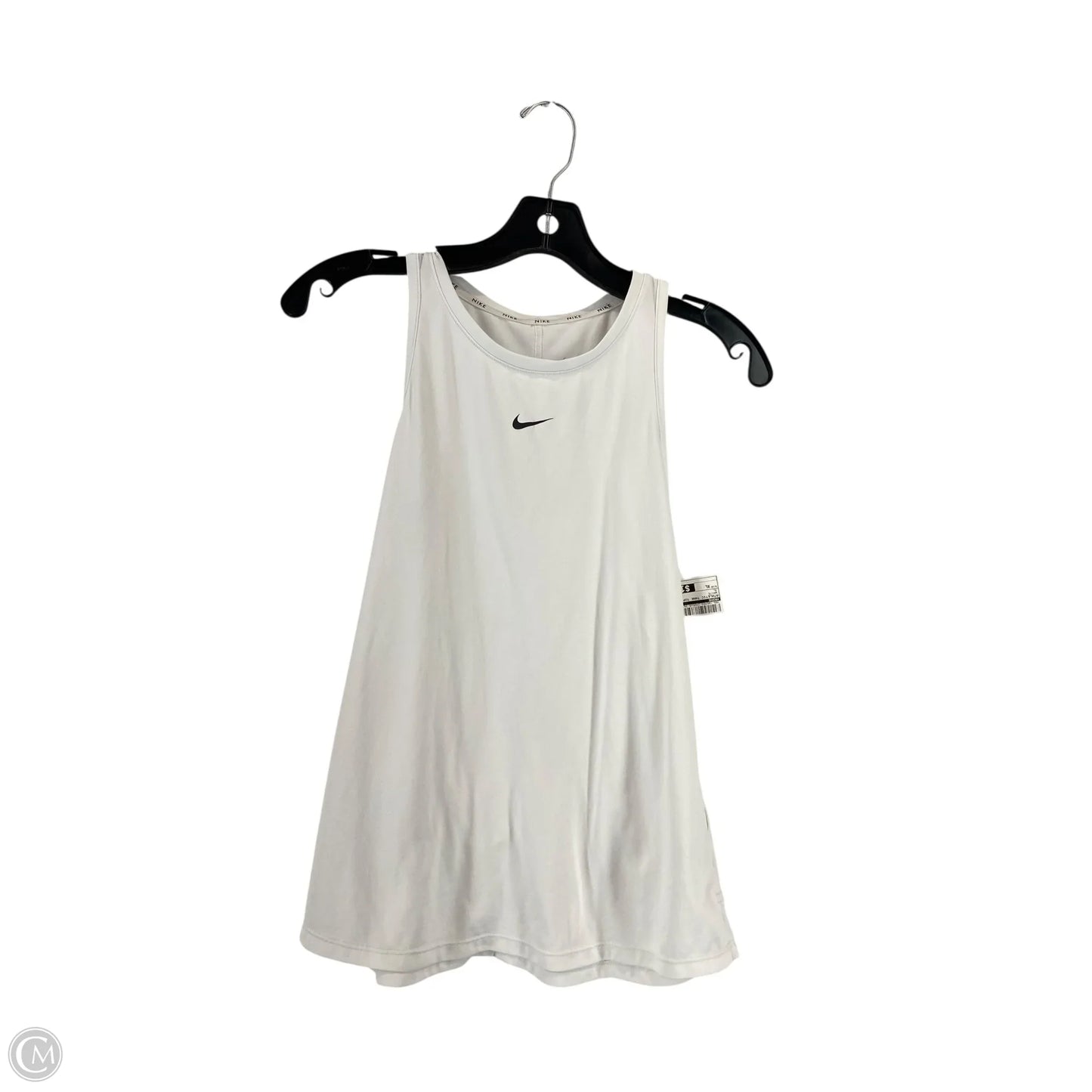 Athletic Tank Top By Nike In White, Size: Xl