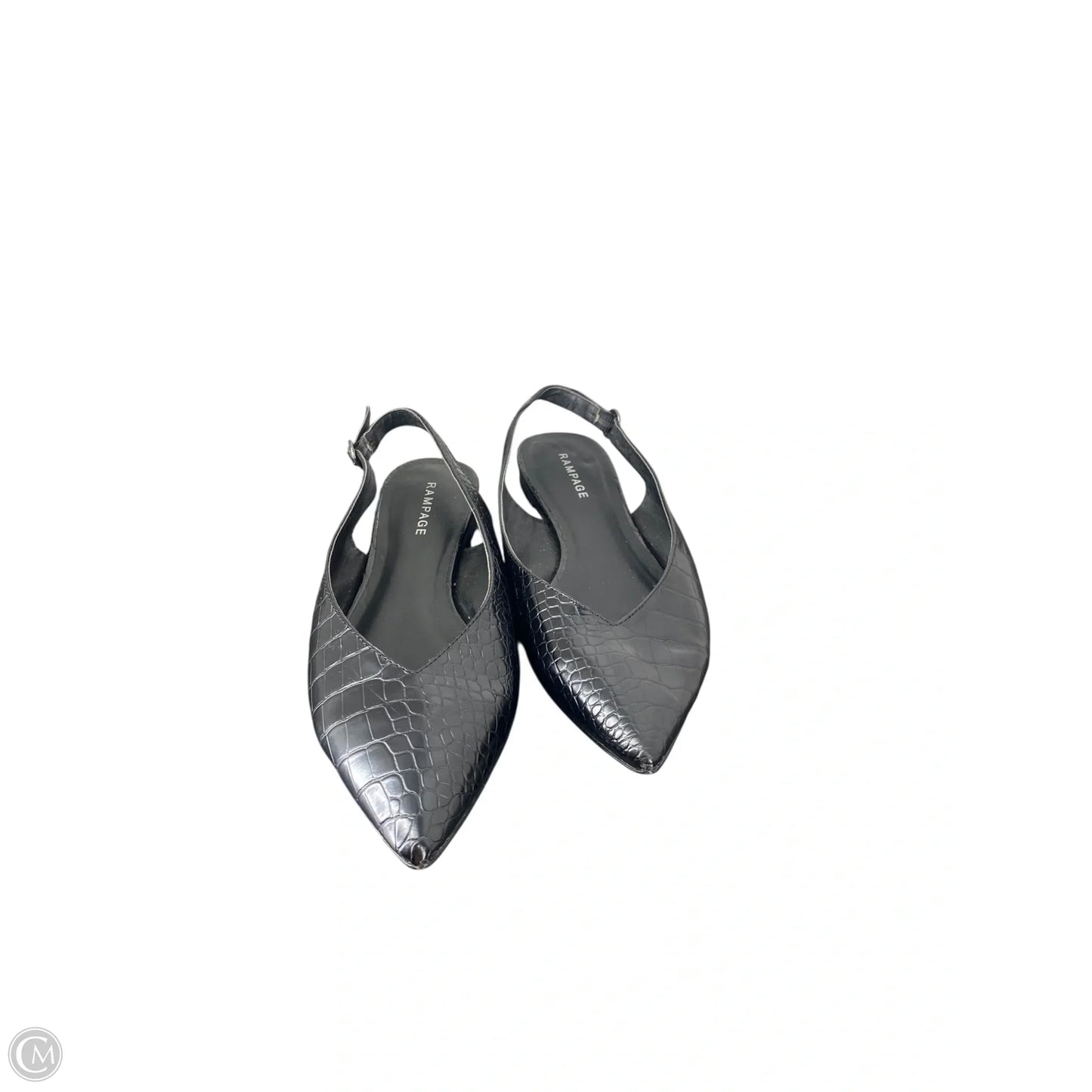 Shoes Flats By Rampage In Black, Size: 8.5