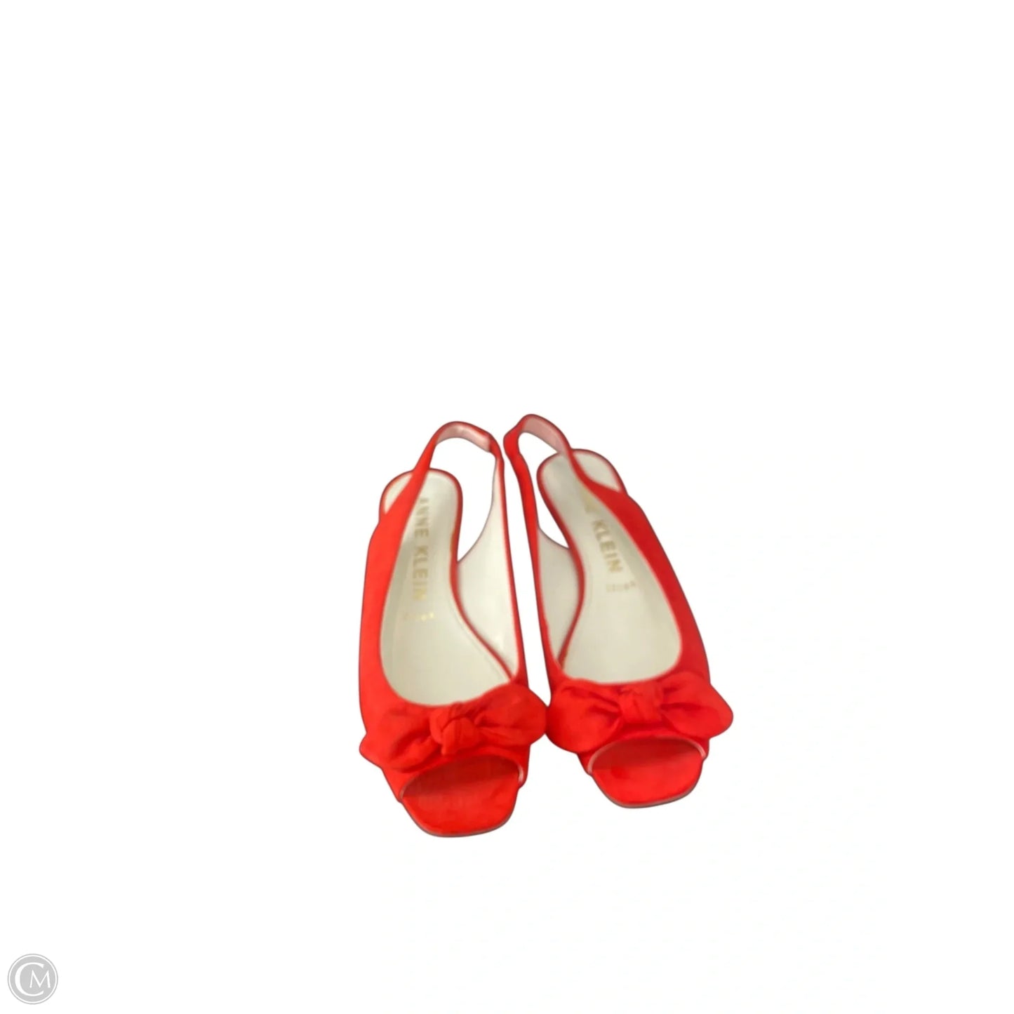 Shoes Heels Kitten By Anne Klein In Red, Size: 8.5