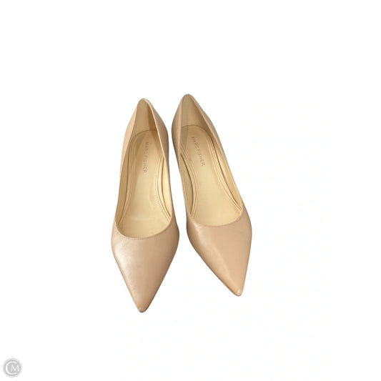 Shoes Heels Kitten By Marc Fisher In Tan, Size: 7