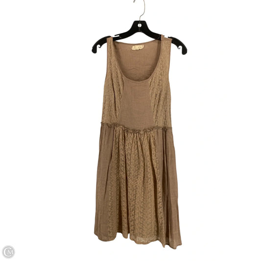 Dress Casual Short By Areve In Brown, Size: L