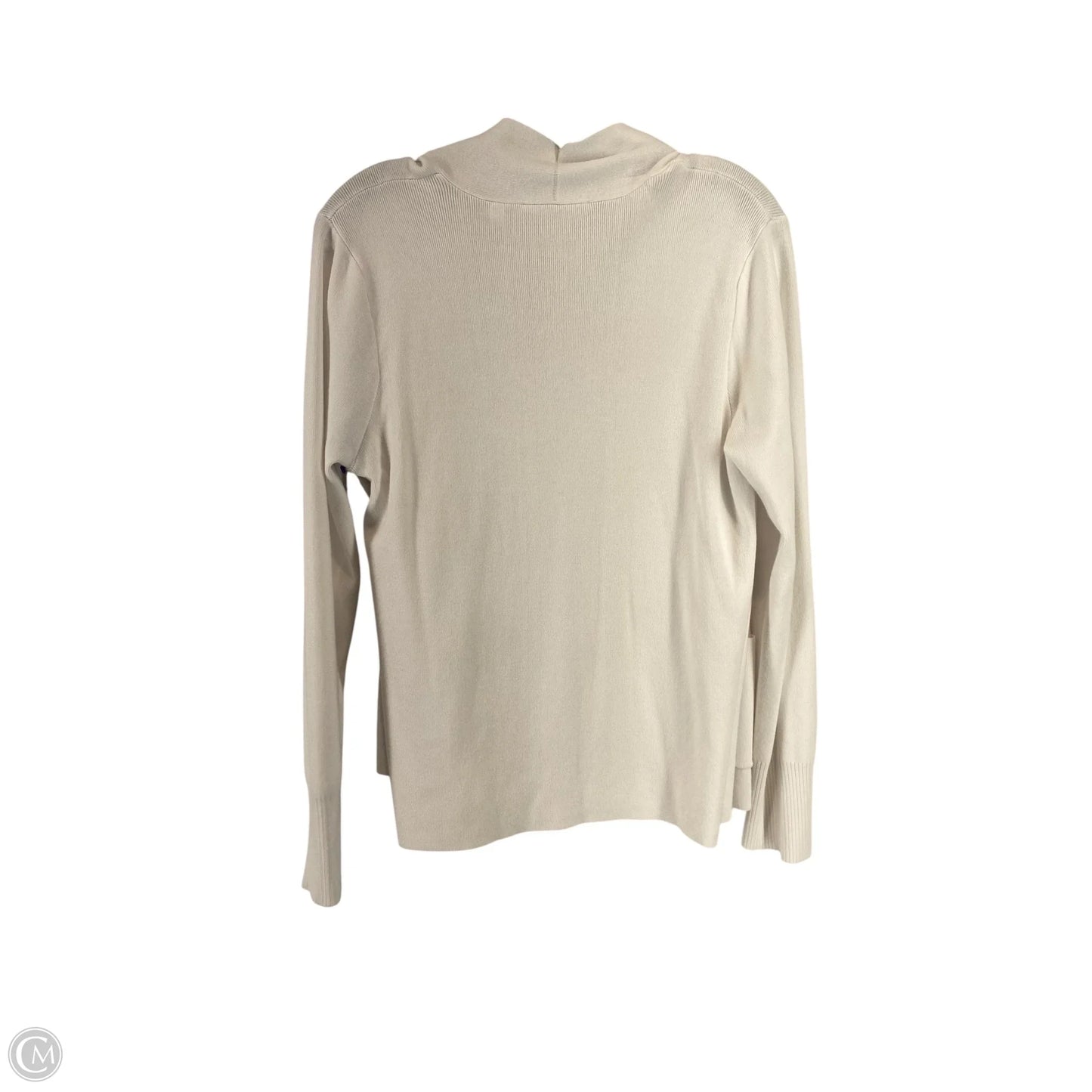 Cardigan By Cyrus Knits In White, Size: M