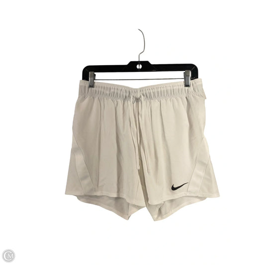Athletic Shorts By Nike In White, Size: S