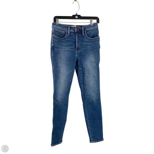 Jeans Skinny By Madewell In Blue Denim, Size: 6