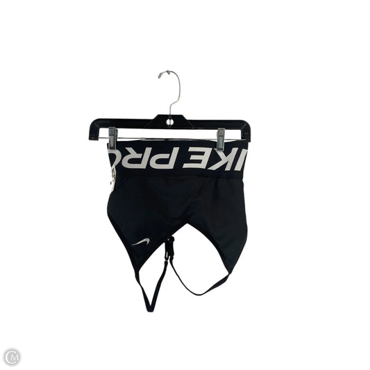 Athletic Bra By Nike In Black & Grey, Size: M