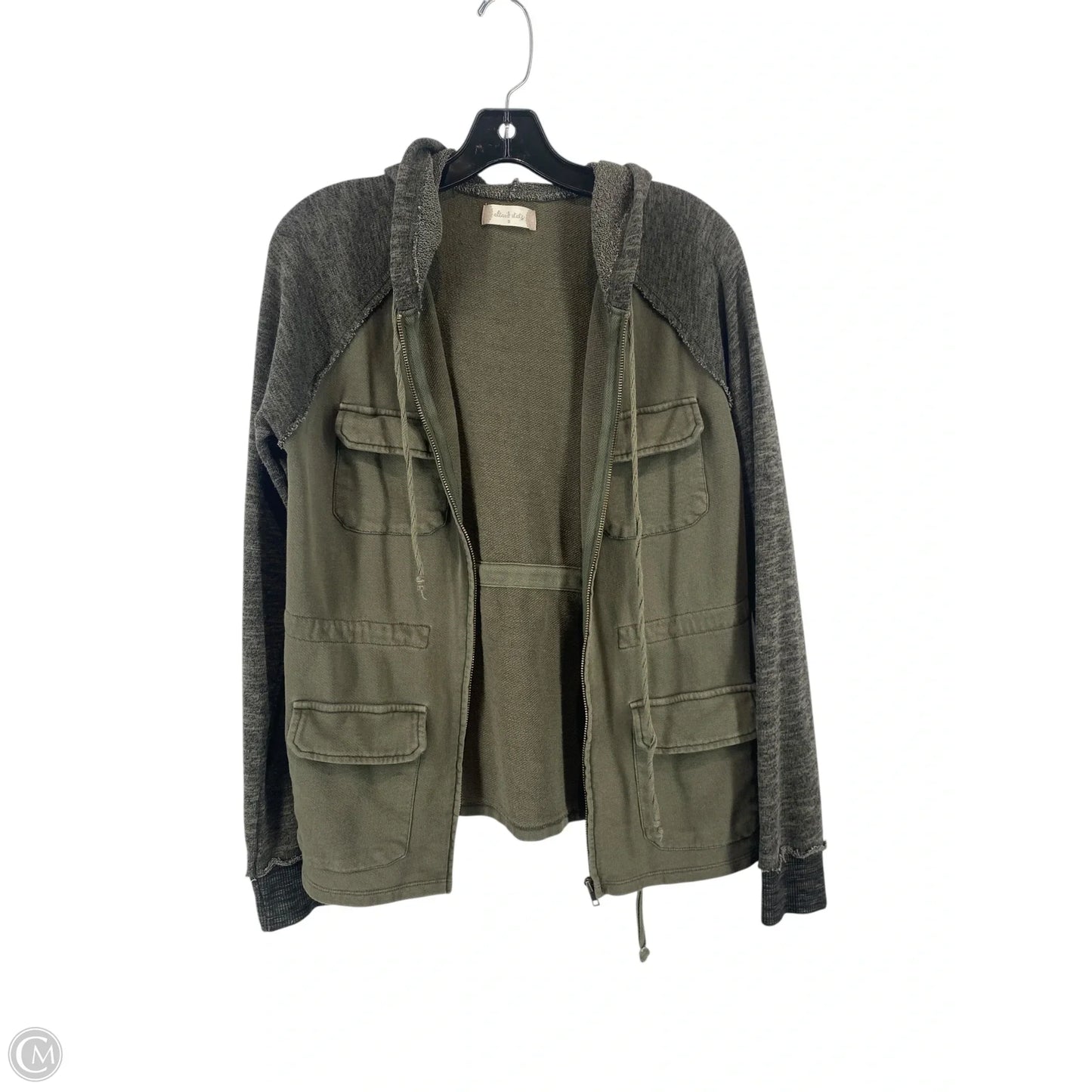 Sweatshirt Hoodie By Altard State In Green, Size: S