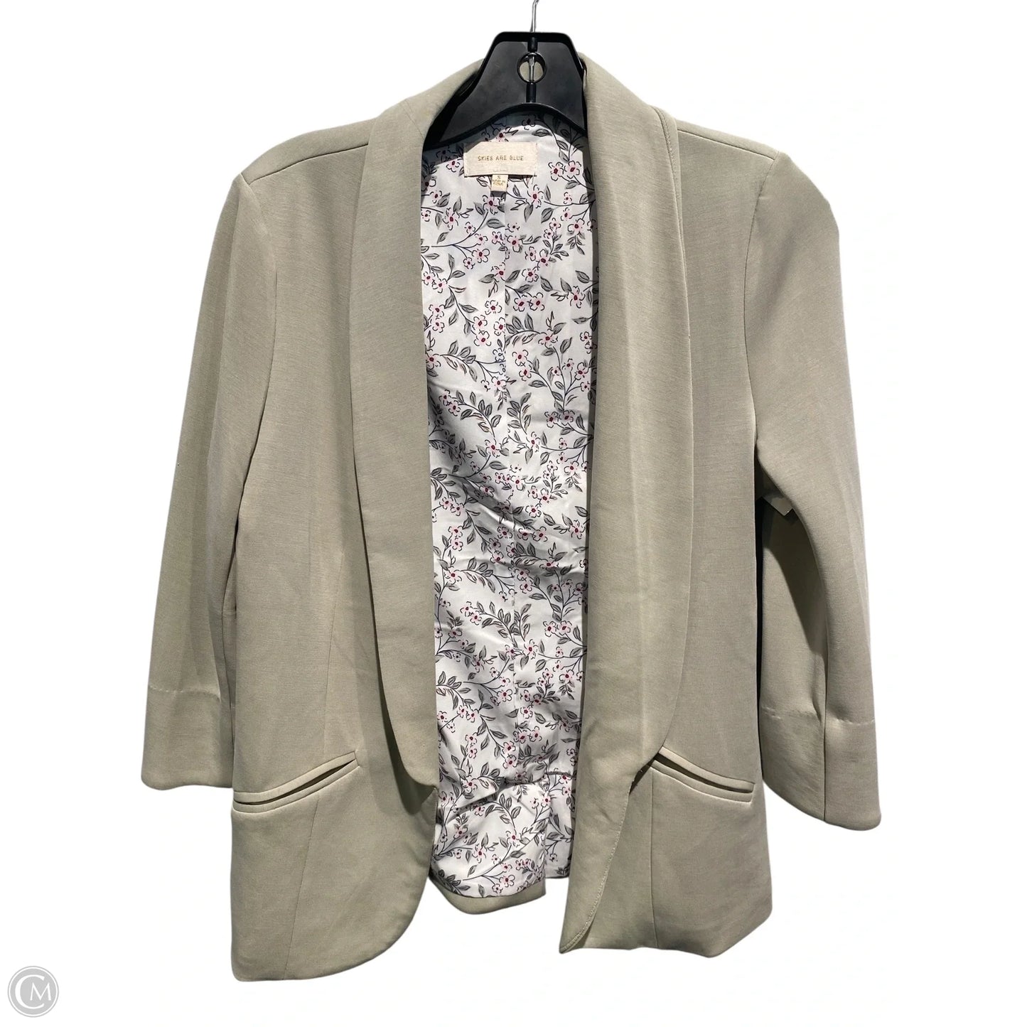 Blazer By Skies Are Blue In Grey, Size: S