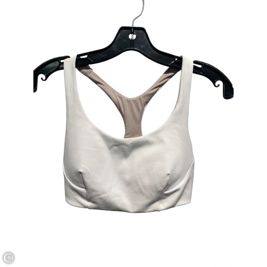 Athletic Bra By Lululemon In White, Size: 6