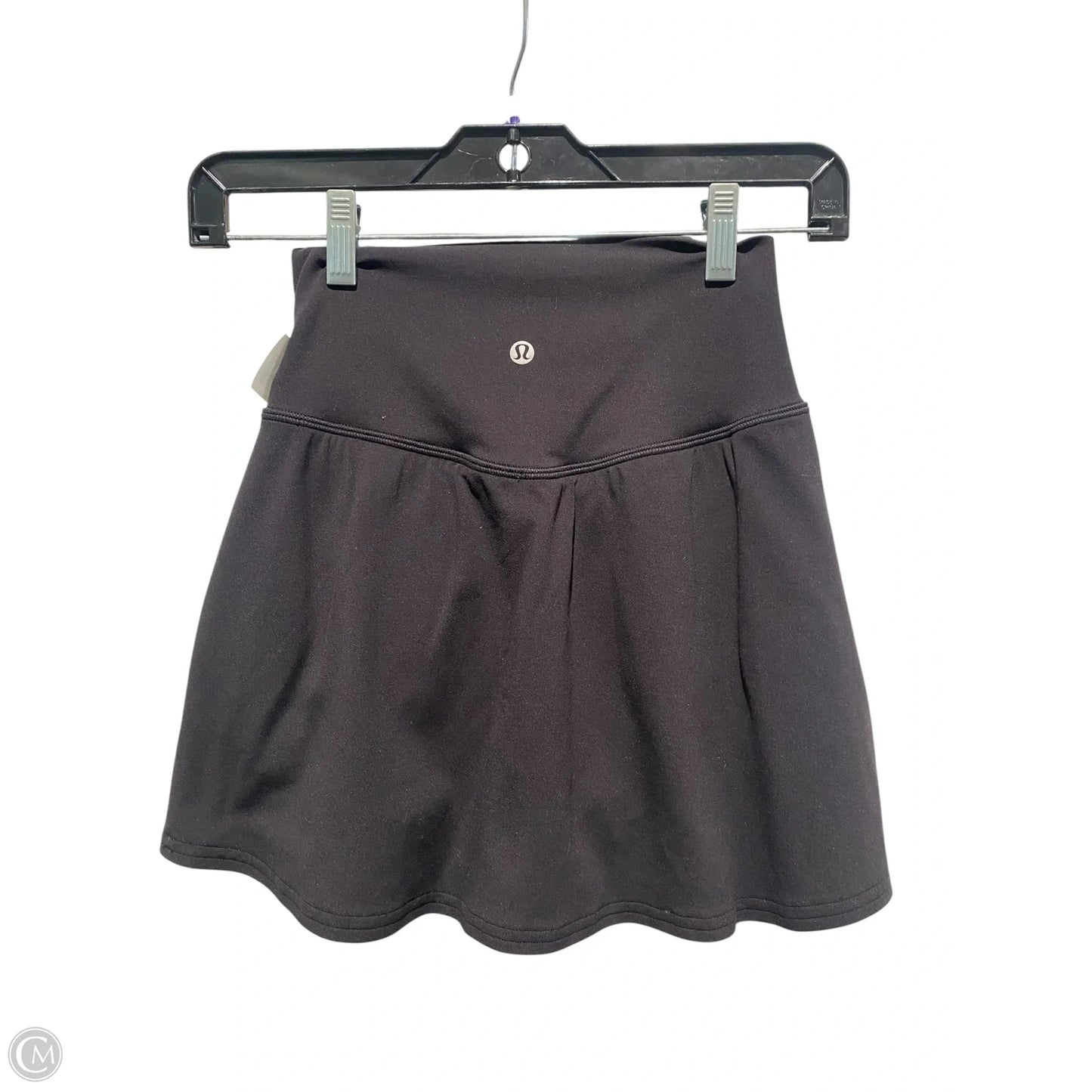 Athletic Skirt By Lululemon In Black, Size: 6