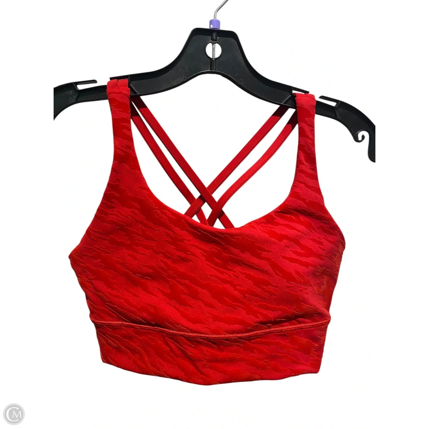 Athletic Bra By Lululemon In Red, Size: 6