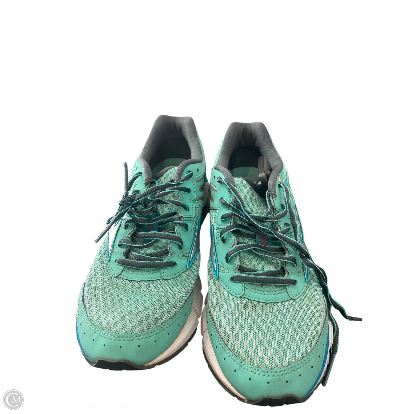 Shoes Athletic By Asics In Green, Size: 8
