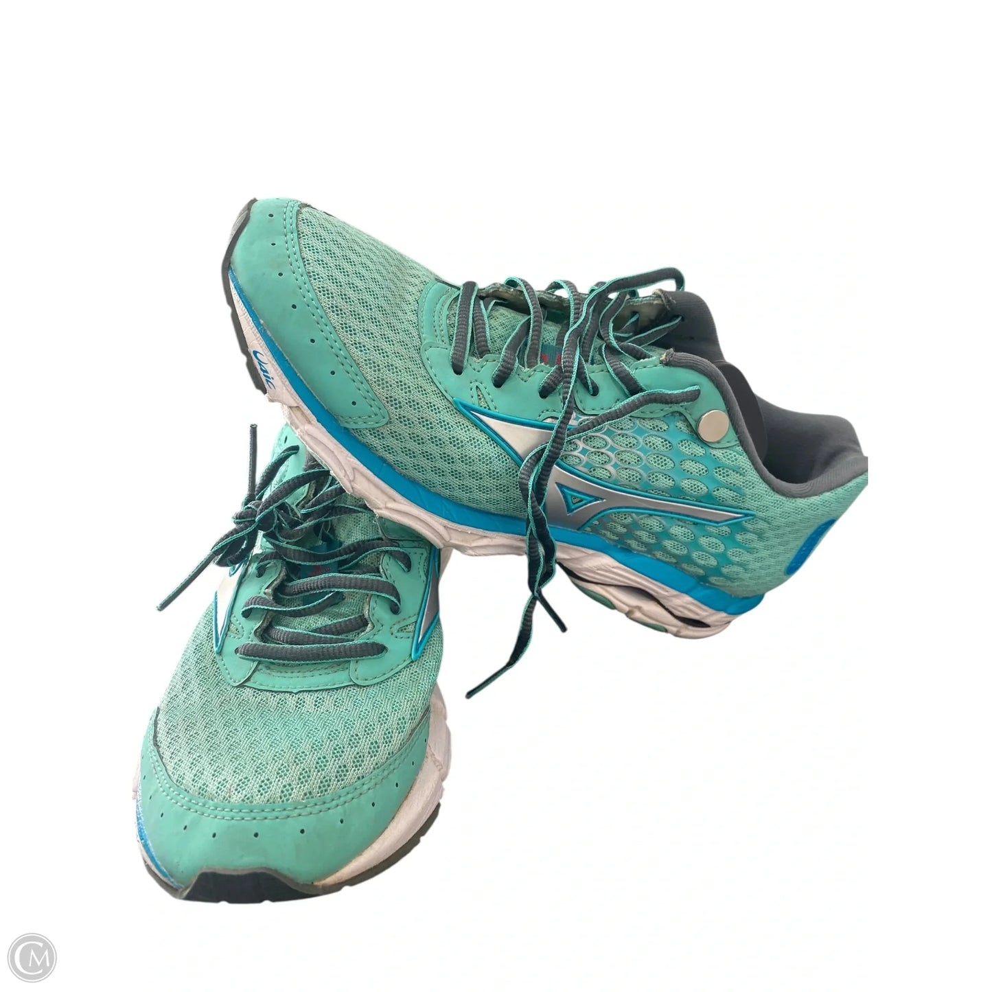 Shoes Athletic By Asics In Green, Size: 8