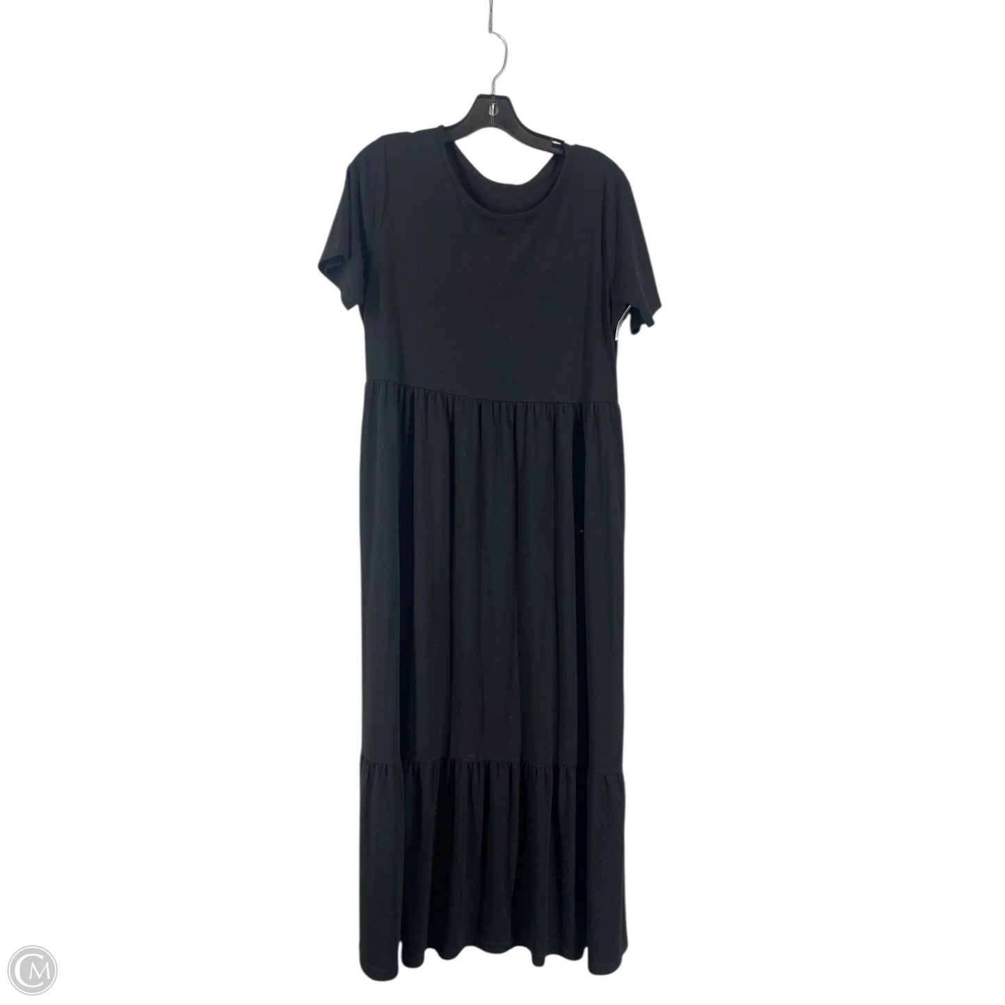 Dress Casual Maxi By Clothes Mentor In Black, Size: L