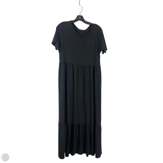 Dress Casual Maxi By Clothes Mentor In Black, Size: L