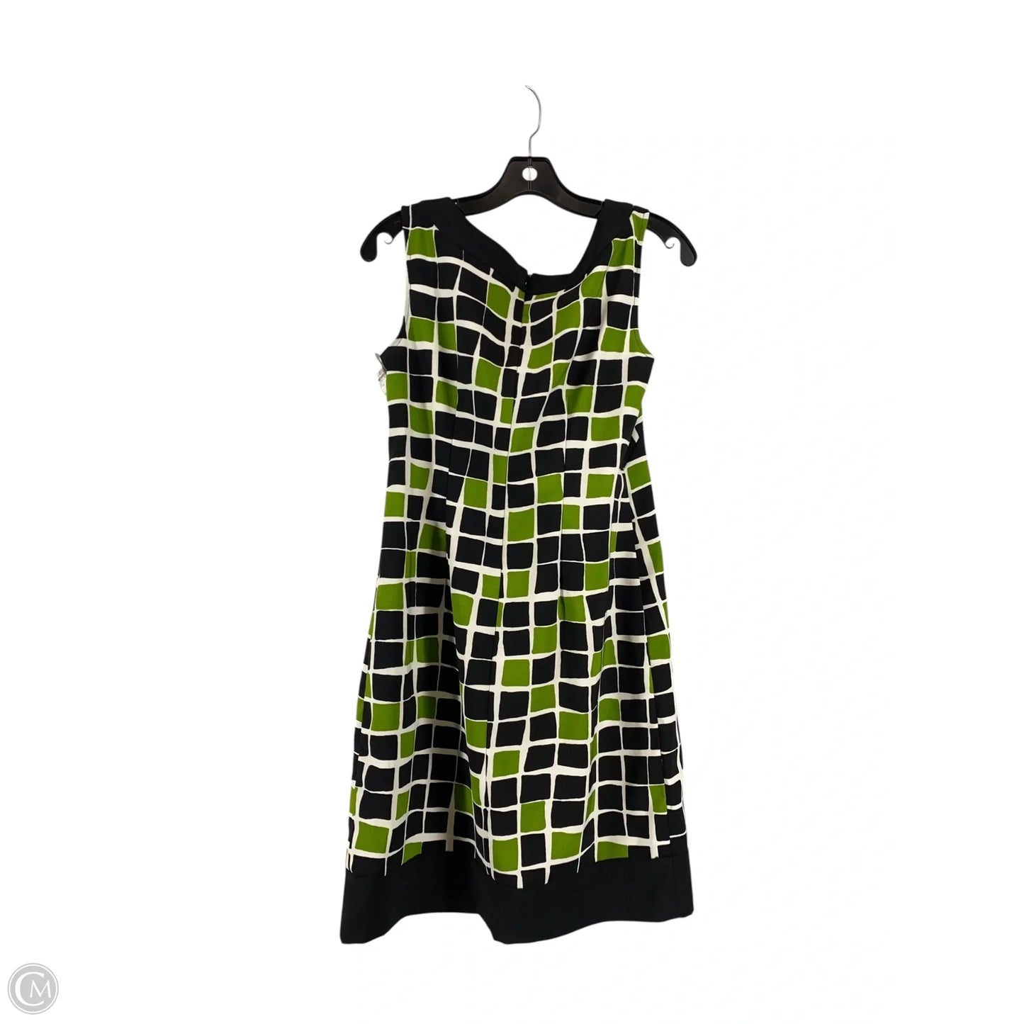 Dress Casual Short By Jessica Howard In Black & Green, Size: 8