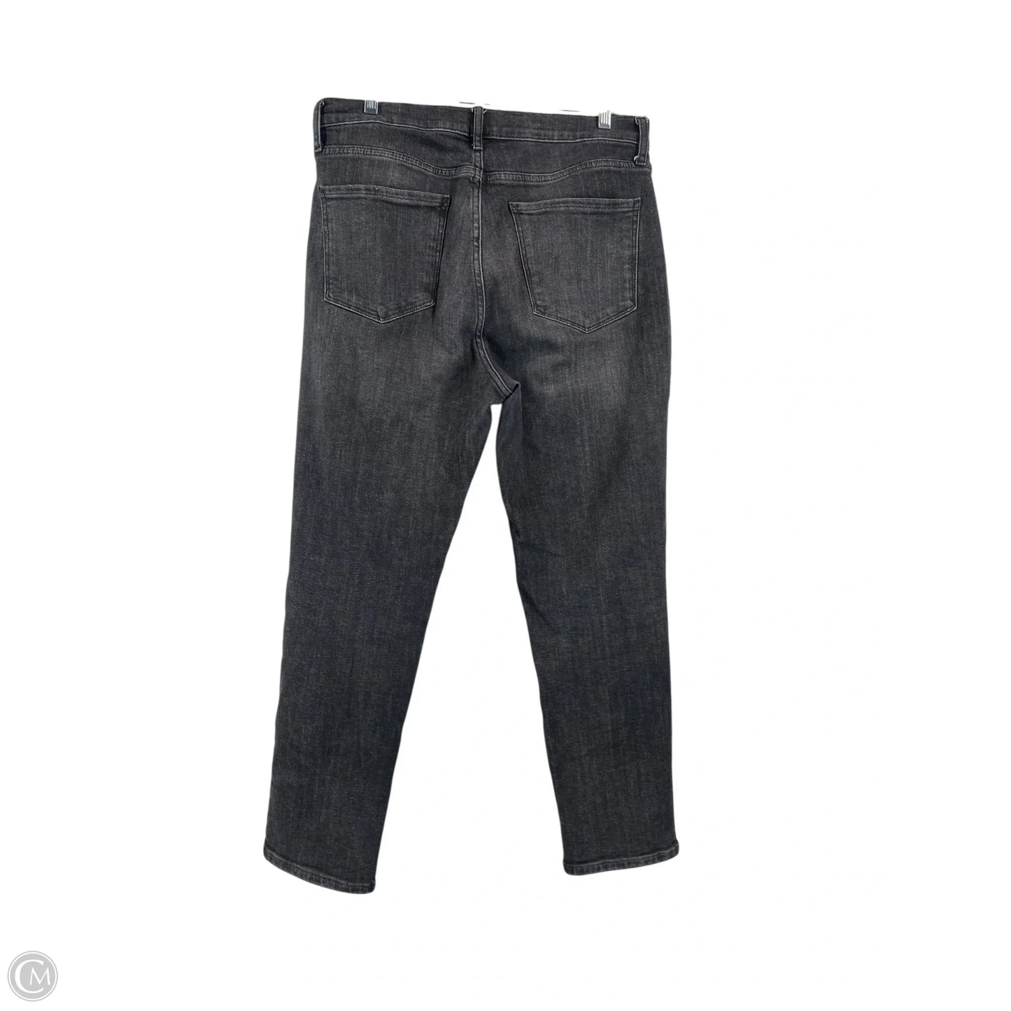 Jeans Straight By Ana In Black Denim, Size: 12
