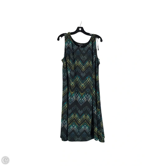 Dress Casual Midi By Perceptions In Green, Size: Xl