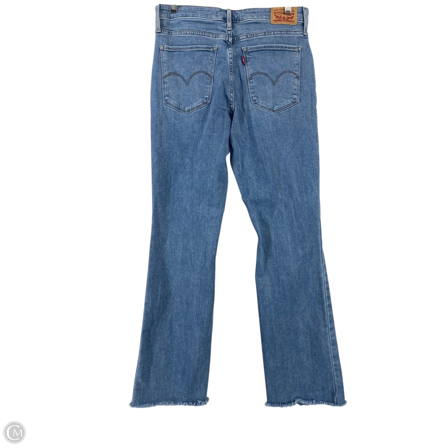 Jeans Boot Cut By Levis In Blue Denim, Size: 10
