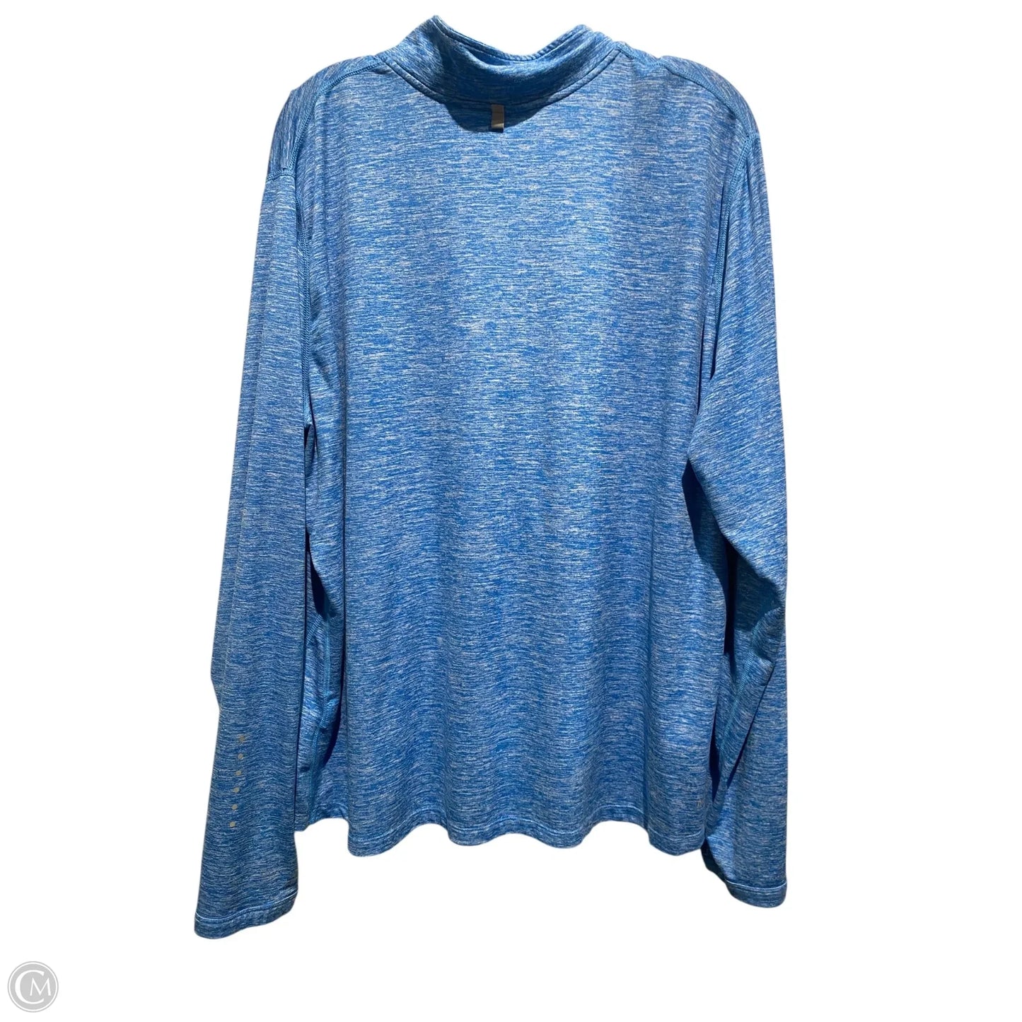 Athletic Jacket By Nike In Blue, Size: 2x