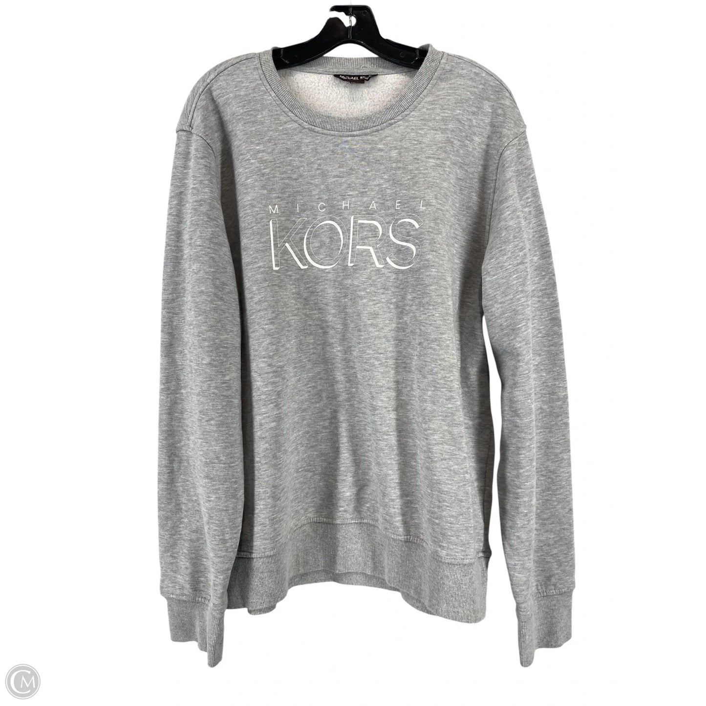 Sweatshirt Crewneck By Michael By Michael Kors In Grey, Size: Xl