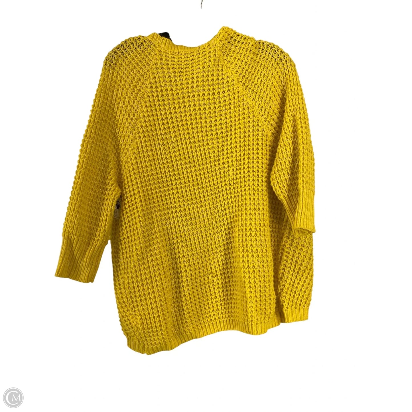 Cardigan By Takeout In Yellow, Size: S
