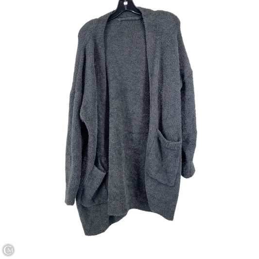 Cardigan By Clothes Mentor In Grey, Size: Xl